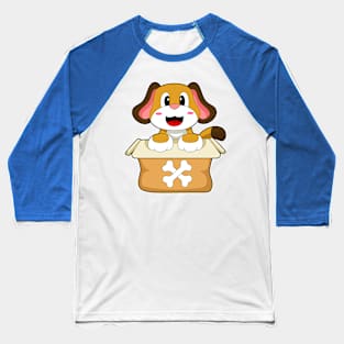 Dog Bone Box Baseball T-Shirt